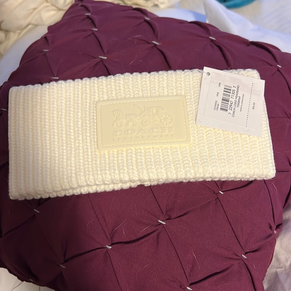 Coach winter headband